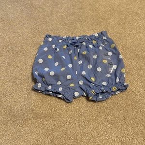 Gap baby Polka dot bloomer shorts